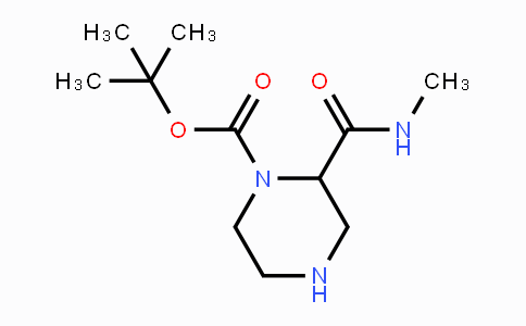 CAS No. 1259014-01-1, 2-Methylcarbamoyl-piperazine-1-carboxylic acidtert-butyl ester