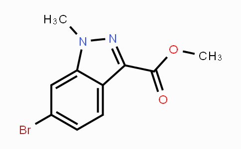 CAS No. 946427-77-6, Methyl 6-bromo-1-methyl-1H-indazole-3-carboxylate