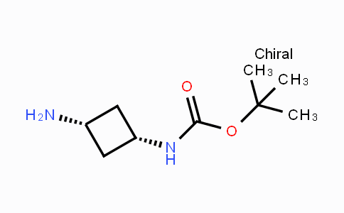 CAS No. 1212395-34-0, cis tert-Butyl N-(3-aminocyclobutyl)carbamate