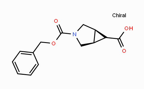 CAS No. 134575-15-8, (1S,5R)-3-苄氧基羰基-3-氮杂双环[3.1.0]己烷-6-羧酸