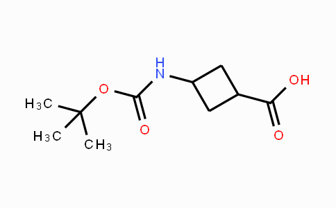 CAS No. 946152-72-3, 3-(tert-Butoxycarbonylamino)cyclobutanecarboxylic acid