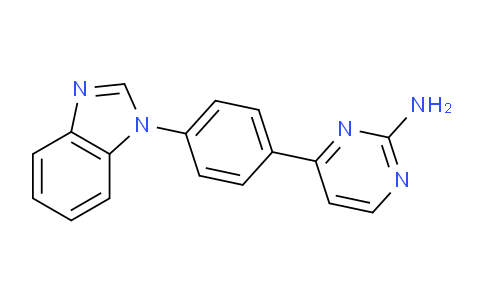 685106-69-8 | 4-[4-(1H-1,3-BENZIMIDAZOL-1-YL)PHENYL]-2-PYRIMIDINAMINE