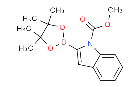 1227664-22-3 | methyl 2-(4,4,5,5-tetramethyl-1,3,2-dioxaborolan-2-yl)indole-1-carboxylate