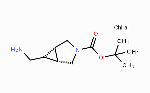 CAS No. 893566-16-0, tert-Butyl (1R,5S)-6-(aminomethyl)-3-azabicyclo[3.1.0]-hexane-3-carboxylate