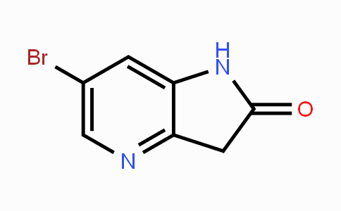 CAS No. 1190319-62-0, 6-Bromo-1,3-dihydropyrrolo[3,2-b]pyridin-2-one