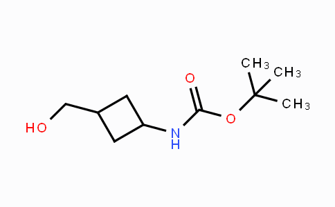 CAS No. 142733-64-0, tert-Butyl N-[3-(hydroxymethyl)cyclobutyl]carbamate