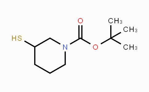 CAS No. 1017798-34-3, tert-Butyl 3-sulfanylpiperidine-1-carboxylate