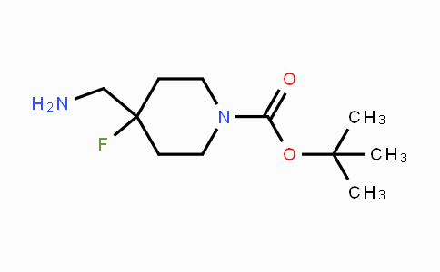 CAS No. 620611-27-0, tert-Butyl 4-(aminomethyl)-4-fluoropiperidine-1-carboxylate