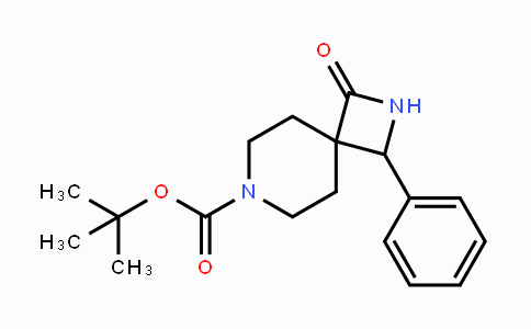 CAS No. 1014114-59-0, tert-Butyl 3-Oxo-1-phenyl-2,7-diazaspiro-[3.5]nonane-7-carboxylate