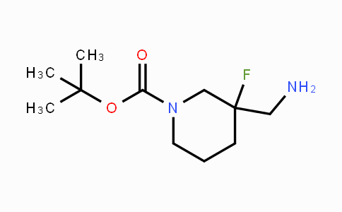 CAS No. 1219832-36-6, 3-Aminomethyl-3-fluoropiperidine-1-carboxylic acid tert-butyl ester