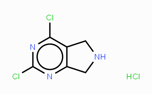 CAS No. 1190927-74-2, 2,4-Dichloro-6,7-dihydro-5H-pyrrolo[3,4-d]pyrimidinehydrochloride