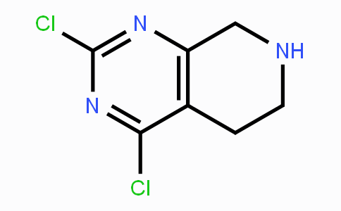 CAS No. 1000578-08-4, 2,4-Dichloro-5,6,7,8-tetrahydropyrido[3,4-d]pyrimidine