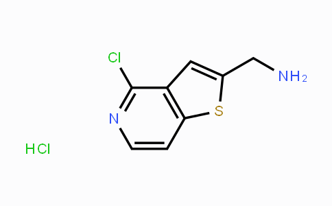 CAS No. 1187830-62-1, (4-Chlorothieno[3,2-c]pyridin-2-yl)methanamine hydrochloride