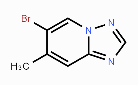CAS No. 1172534-83-6, 6-Bromo-7-methyl[1,2,4]triazolo[1,5-a]pyridine