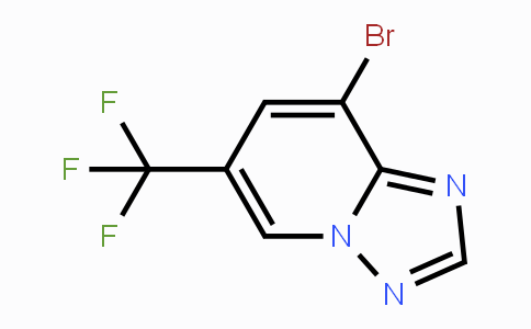 CAS No. 1170302-00-7, 8-Bromo-6-trifluoromethyl[1,2,4]triazolo[1,5-a]pyridine