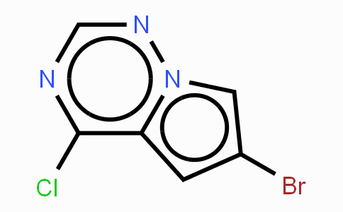 CAS No. 916420-30-9, 6-Bromo-4-chloropyrrolo[1,2-f][1,2,4]triazine