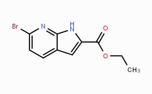 CAS No. 577711-94-5, Ethyl 6-bromo-1H-pyrrolo[2,3-b]pyridine-2-carboxylate