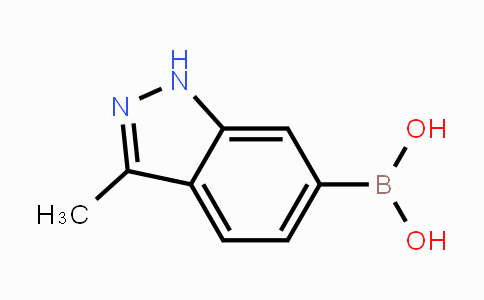 CAS No. 1245816-26-5, 3-Methyl-1H-indazole-6-boronic acid
