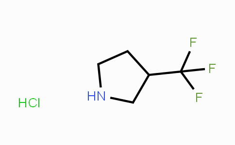 CAS No. 1189485-03-7, 3-Trifluoromethylpyrrolidine hydrochloride