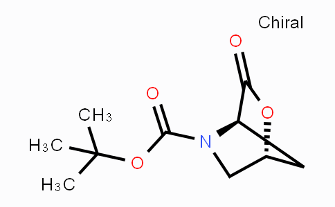CAS No. 848488-70-0, (1R,4R)-tert-Butyl-3-oxo-2-oxa-5-azabicyclo-[2.2.1]heptane-5-carboxylate