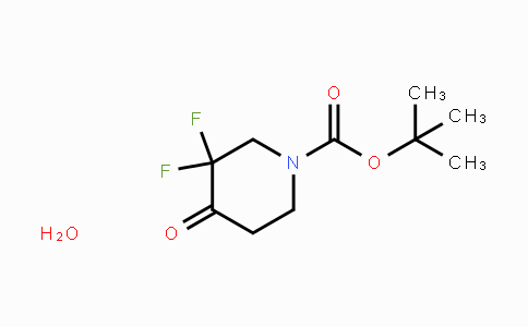 CAS No. 1215071-17-2, tert-Butyl 3,3-difluoro-4-oxopiperidine-1-carboxylate hydrate