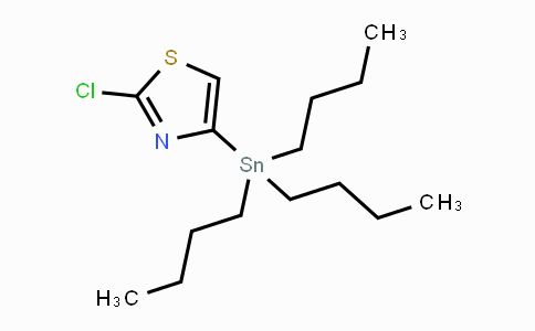 CAS No. 1245816-11-8, 2-Chloro-4-(tributylstannyl)thiazole