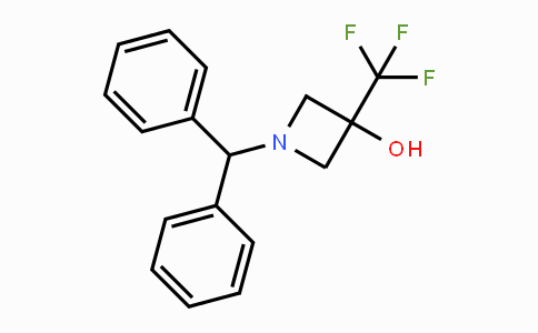 CAS No. 848192-92-7, 1-Benzhydryl-3-(trifluoromethyl)azetidin-3-ol