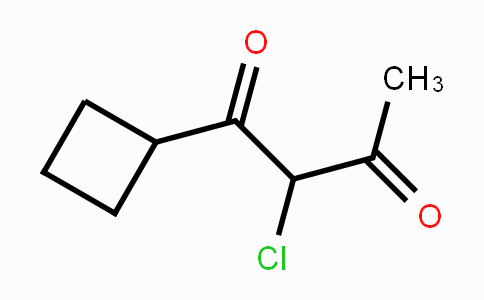 CAS No. 1020732-21-1, 2-Chloro-1-cyclobutyl-butane-1,3-dione