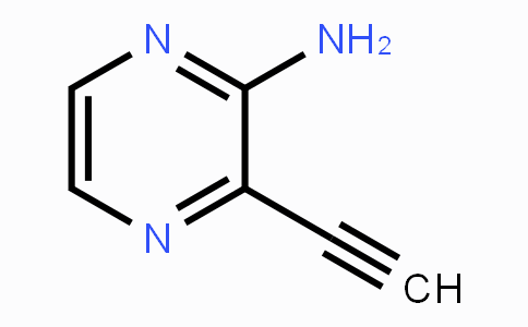 CAS No. 1005349-13-2, 2-氨基-3-乙炔基吡嗪
