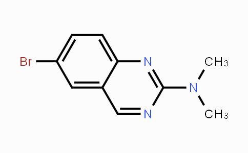 CAS No. 882670-78-2, 6-Bromo-N,N-dimethyl-2-quinazolinamine