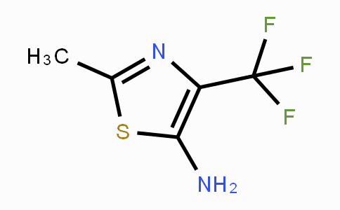 CAS No. 958452-22-7, 2-Methyl-4-(trifluoromethyl)thiazol-5-ylamine