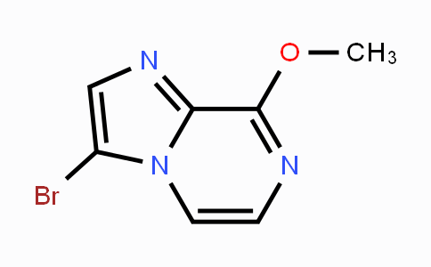 CAS No. 91775-62-1, 3-Bromo-8-methoxyimidazo[1,2-a]pyrazine