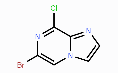 CAS No. 1208083-37-7, 6-Bromo-8-chloroimidazo[1,2-a]pyrazine