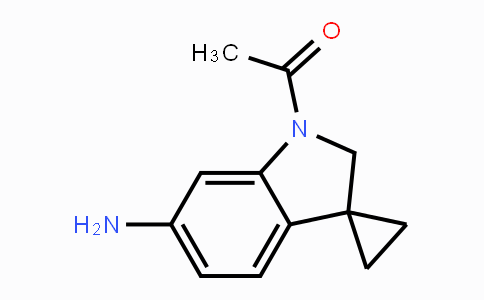 CAS No. 645419-13-2, 1-(6'-Aminospiro[cyclopropane-1,3'-indolin]-1'-yl)ethanone