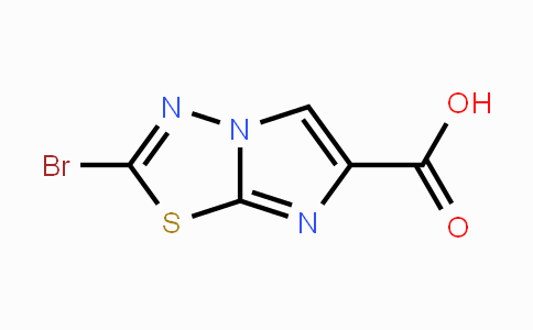 CAS No. 1373253-24-7, 2-Bromoimidazo[2,1-b][1,3,4]thiadiazole-6-carboxylic acid