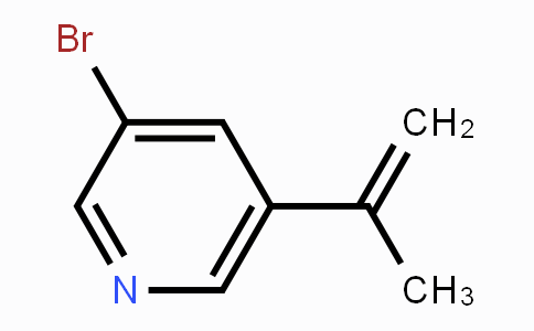 CAS No. 118775-69-2, 3-Bromo-5-(prop-1-en-2-yl)pyridine