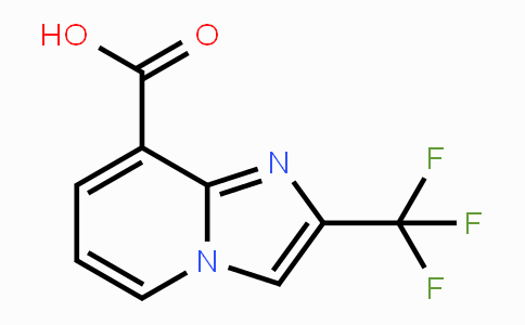 CAS No. 73221-20-2, 2-(Trifluoromethyl)imidazo-[1,2-a]pyridine-8-carboxylic acid