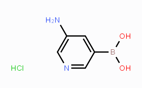 CAS No. 1310384-34-9, (5-Aminopyridin-3-yl)boronic acid hydrochloride