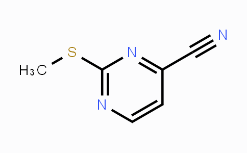 CAS No. 1124-75-0, 2-(Methylthio)-4-pyrimidinecarbonitrile