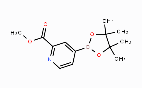CAS No. 957062-72-5, Methyl 4-(4,4,5,5-tetramethyl-1,3,2-dioxaborolan-2-yl)picolinate