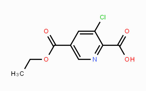 CAS No. 1200497-77-3, 3-Chloro-5-(ethoxycarbonyl)-pyridine-2-carboxylic acid