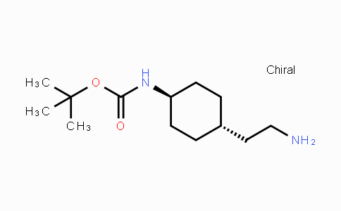 CAS No. 1212272-05-3, 2-[trans-4-(tert-Butoxycarbonylamino)-cyclohexyl]ethylamine