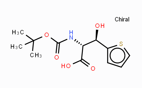 CAS No. 1134940-20-7, Boc-D-threo-3-(thiophen-2-yl)serine