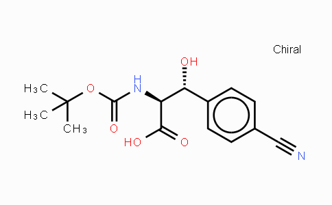 CAS No. 1028281-09-5, Boc-D-threo-3-(4-cyanophenyl)serine