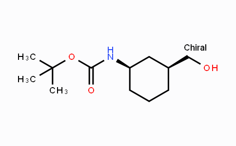CAS No. 920966-16-1, tert-Butyl cis-(3-hydroxymethyl)-cyclohexylcarbamate