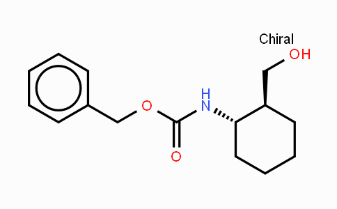 CAS No. 213672-68-5, Benzyl trans-(2-hydroxymethyl)cyclohexylcarbamate