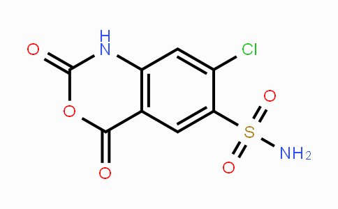 CAS No. 23380-53-2, 7-Chloro-2,4-dioxo-1,4-dihydro-2H-benzo-[d][1,3]oxazine-6-sulfonamide