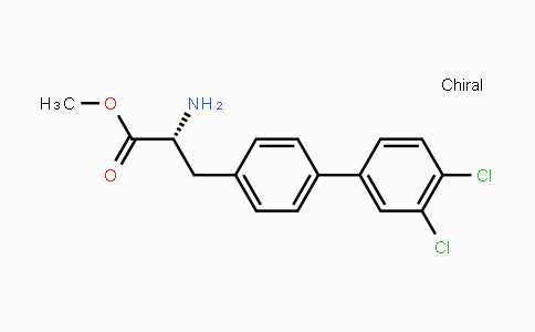 CAS No. 1212307-52-2, (R)-Methyl 2-amino-3-(3',4'-dichlorobiphenyl-4-yl)propanoate