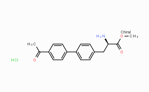 CAS No. 1212227-45-6, (R)-Methyl 3-(4'-acetylbiphenyl-4-yl)-2-aminopropanoate hydrochloride