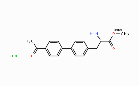 CAS No. 1212133-86-2, (S)-Methyl 3-(4'-acetylbiphenyl-4-yl)-2-aminopropanoate hydrochloride
